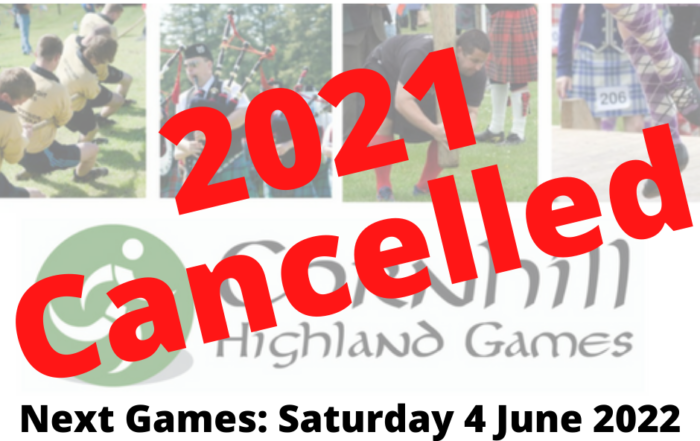 Find out more about Cornhill Highland Games 2021 Cancelled